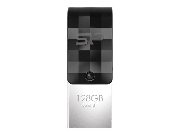 Silicon Power Mobile C31 USB-minnepenn 32 GB USB Type-A / USB Type-C 3.2 Gen 1 (3.1 Gen 1) Sort, Sølv Sort, Sølv