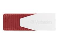 Verbatim Store 'n' Go Swivel - USB-flashstasjon - 16 GB - USB 2.0 - rød