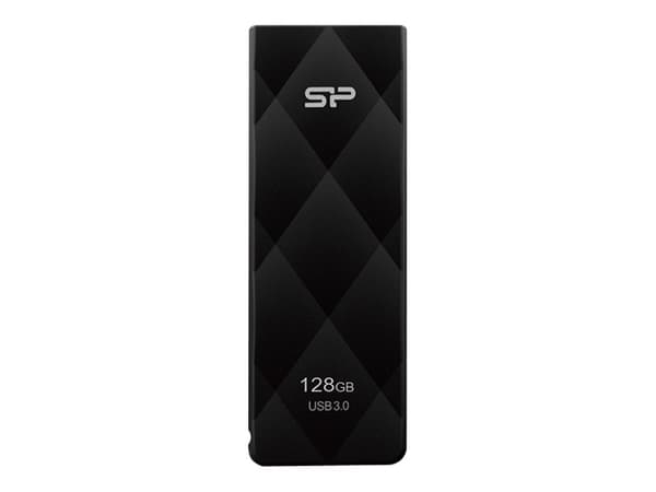 SILICON POWER Blaze B20 - USB-flashstasjon - 128 GB - USB 3.0 - matt svart
