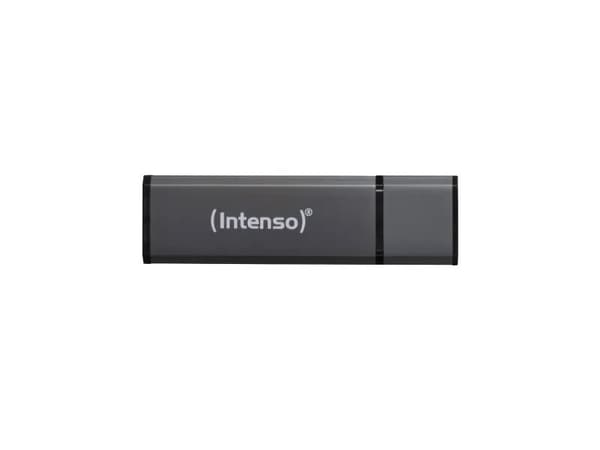 Intenso Alu Line - USB flashdrive - 8 GB - USB 2.0 - antracit (sort)