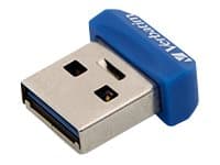 Verbatim Store ''n'' Stay Nano, 64 GB, USB A-tyyppi, 3.2 Gen 1 (3.1 Gen 1), Suojus, 3 g, Sininen