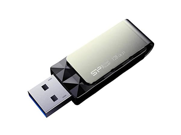 SILICON POWER Blaze B30 - USB flash-enhet - 128 GB - USB 3.0 - svart