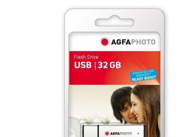 AgfaPhoto USB Flash Drive 2.0 - USB flash-enhet - 32 GB - USB 2.0