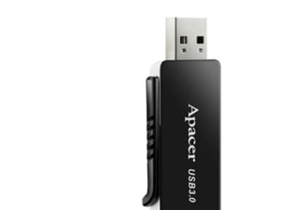 Apacer AH350, 16GB, 16 GB, USB Type-A, 3.2 Gen 1 (3.1 Gen 1), Friktionslager, 8 g, Svart