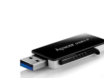 Apacer AH350, 16GB, 16 GB, USB Type-A, 3.2 Gen 1 (3.1 Gen 1), Skyving, 8 g, Svart Sort
