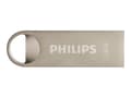 Pikkukuva 1 / 5: Philips FM16FD160B, 16 GB, USB A-tyyppi, 2.0, Ilman suojusta, 5,4 g, Hopea