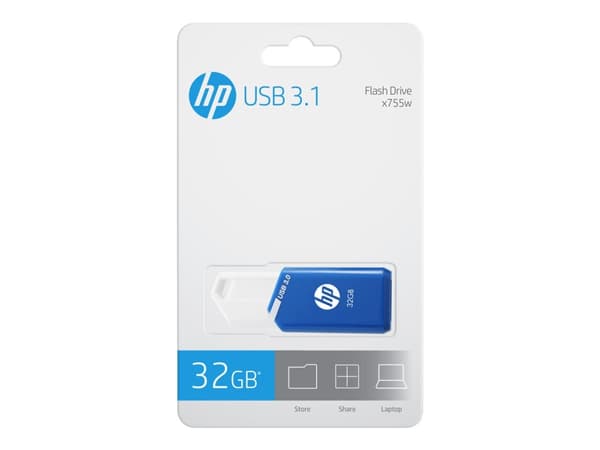 HP x755w - USB-flashstasjon - 32 GB - USB 3.1