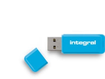 Integral 16GB 10PK USB2.0 DRIVE NEON BLUE USB-muisti USB A-tyyppi 2.0 Sininen