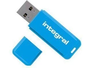 Integral 16GB 10PK USB2.0 DRIVE NEON BLUE USB-muisti USB A-tyyppi 2.0 Sininen