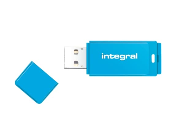 Integral 16GB 10PK USB2.0 DRIVE NEON BLUE USB-muisti USB A-tyyppi 2.0 Sininen