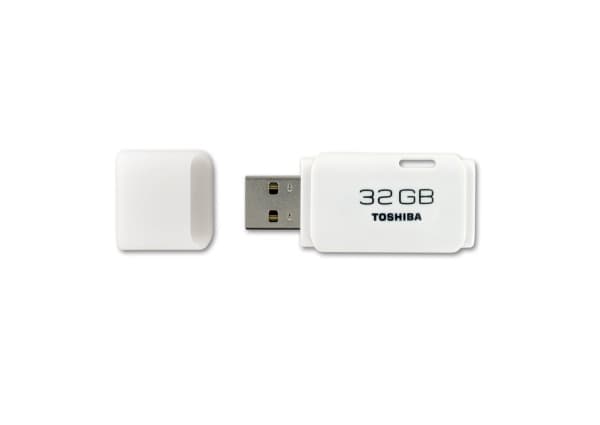Toshiba PenDrive 32GB, 32 GB, USB typ-A, 2.0, 17 MB/s, lock, vit