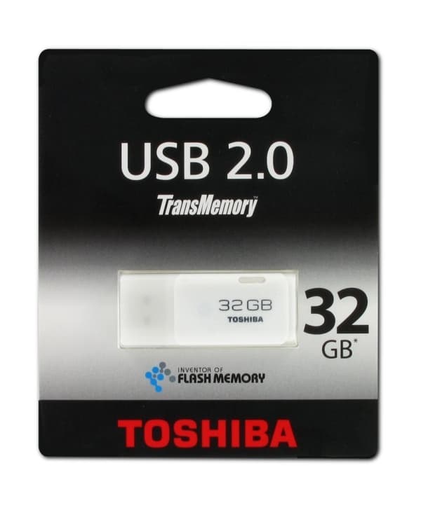 Toshiba PenDrive 32GB, 32 GB, USB typ-A, 2.0, 17 MB/s, lock, vit