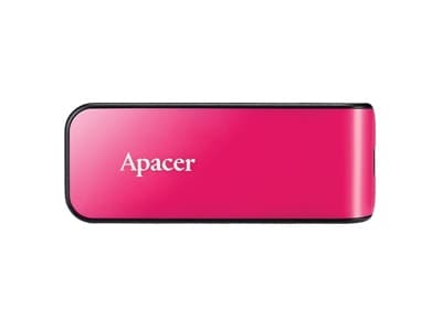 Apacer AH334 64GB, 64 GB, USB Type-A, 2.0, Skyving, 8,5 g, Rosa Rosa