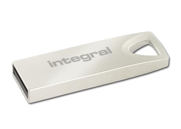 Integral Arc - USB flash-enhet - 16 GB - USB 2.0 - zink