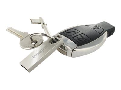 Integral Arc - USB flash-enhet - 16 GB - USB 2.0 - zink Silver