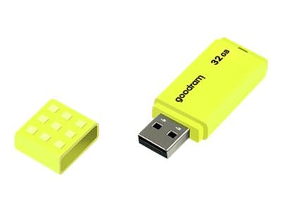 Goodram UME2 USB-minnepenn 32 GB USB Type-A 2.0 Gult Gult