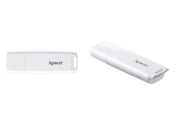 Apacer AH336, 32 GB, USB A-tyyppi, 2.0, Ilman suojusta, 8,3 g, Valkoinen