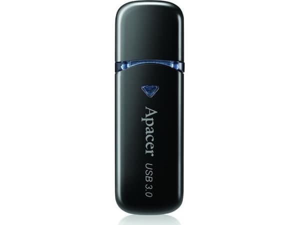 Apacer AH355, 64 GB, USB Type-A, 3.2 Gen 1 (3.1 Gen 1), Keps, 7,8 g, Svart