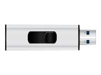 MediaRange SuperSpeed - USB-flashstasjon - 64 GB - USB 3.0 - svart/sølv
