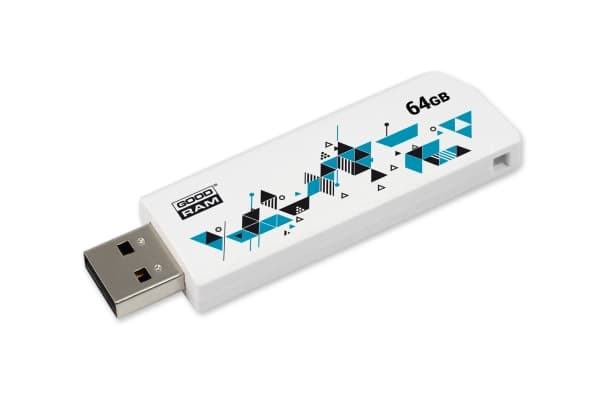 Goodram UCL2, 64 GB, USB A-tyyppi, 2.0, 20 MB/s, Liuku, Sininen, Vaaleanpunainen, Purppura, Valkoinen