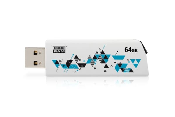 Goodram UCL2, 64 GB, USB A-tyyppi, 2.0, 20 MB/s, Liuku, Sininen, Vaaleanpunainen, Purppura, Valkoinen