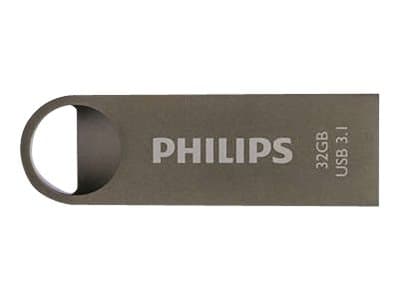 Philips FM32FD165B Moon edition 3.1 - USB-flashstasjon - 32 GB - USB 3.1 Grå