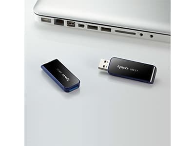 Apacer AH356 32GB, 32 GB, USB Type-A, 3.2 Gen 1 (3.1 Gen 1), Friktionslager, 8,5 g, Svart