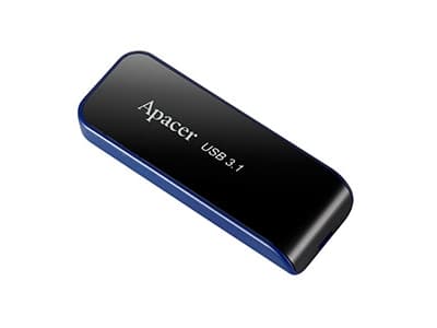 Apacer AH356 32GB, 32 GB, USB Type-A, 3.2 Gen 1 (3.1 Gen 1), Friktionslager, 8,5 g, Svart
