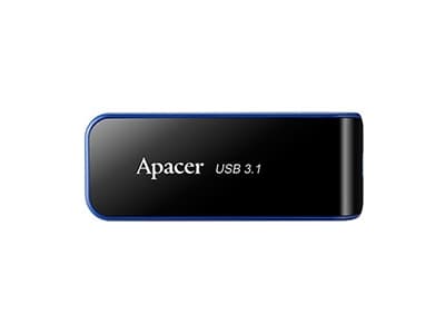 Apacer AH356 USB-flash-stasjon, 32 GB (AP32GAH356B-1) Sort