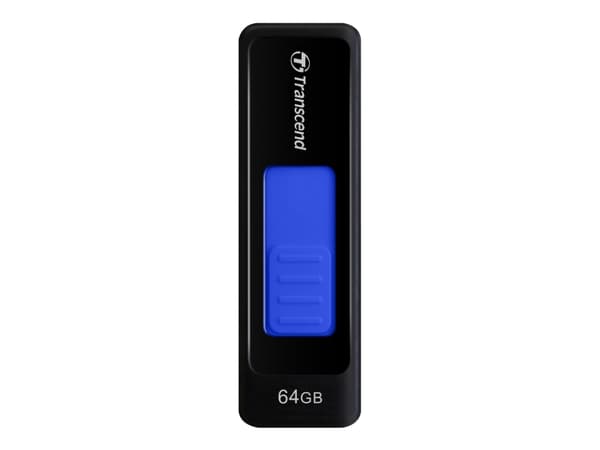Transcend JetFlash 760 - USB flash-enhet - 64 GB - USB 3.0 - svart