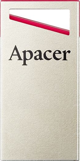 Apacer AH112 32GB, 32 GB, USB Type-A, 2.0, Med lokk, 2,5 g, Rød
