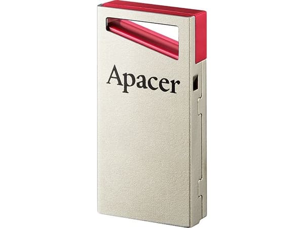 Apacer AH112 32GB, 32 GB, USB Type-A, 2.0, Med lokk, 2,5 g, Rød