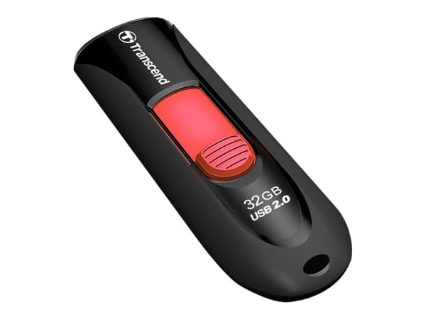 Transcend JetFlash 590 - USB-flashstasjon - 32 GB - USB 2.0