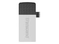 Pikkukuva 1 / 5: Transcend JetFlash 380S 32GB, 32 GB, USB A-tyyppi, 2.0, Suojus, 3,2 g, Hopea