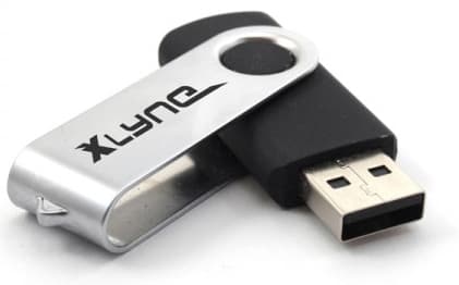xlyne SWG Swing - USB-flashstasjon - 4 GB - USB 2.0 - svart