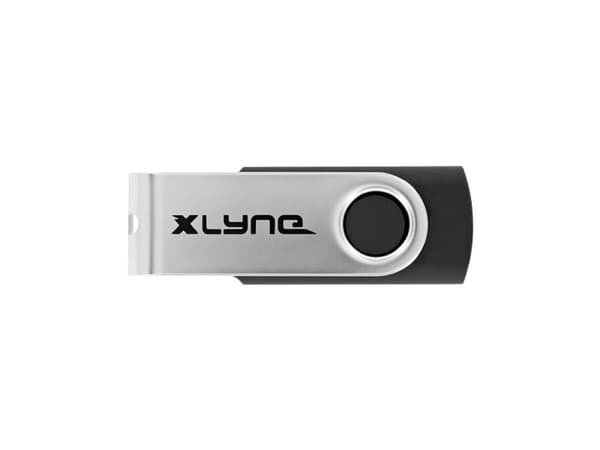 xlyne SWG Swing - USB-flashstasjon - 4 GB - USB 2.0 - svart