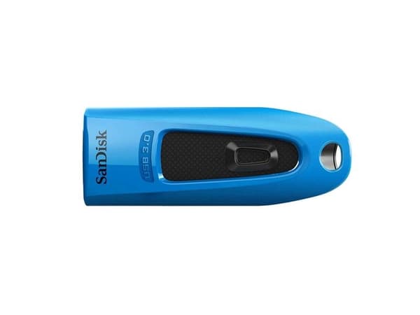 SanDisk Ultra - USB flash-enhet - 64 GB - USB 3.0 - blå