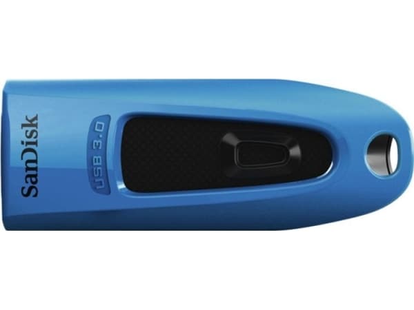 SanDisk Ultra - USB flash-enhet - 64 GB - USB 3.0 - blå