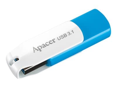 Apacer AH357 - USB flash-enhet - 32 GB - USB 3.1 Gen 1 - Havsblå
