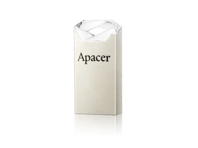 Apacer AH111 32GB, 32 GB, USB Type-A, 2.0, Med lokk, 2,5 g, Sølv Sølv