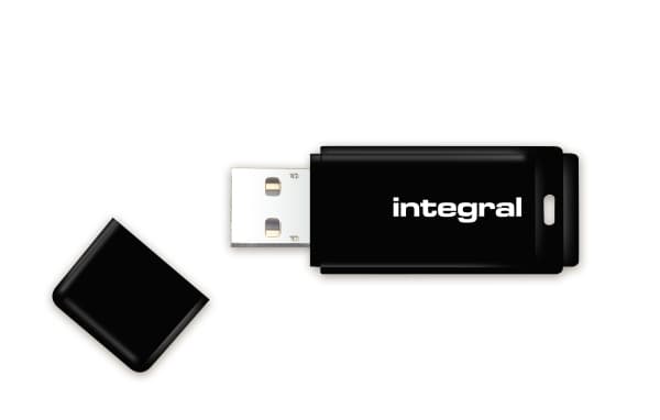 Integral - USB-flashstasjon - 32 GB - USB 2.0 - svart