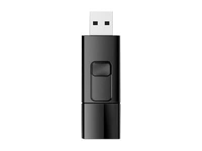 SILICON POWER Ultima U05 - USB-flashstasjon - 8 GB - USB 2.0 - klassisk svart Sort