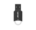 Pikkukuva 4 / 5: Lexar JumpDrive V40, 32 GB, USB A-tyyppi, 2.0, Suojus, 2,6 g, Musta, Valkoinen
