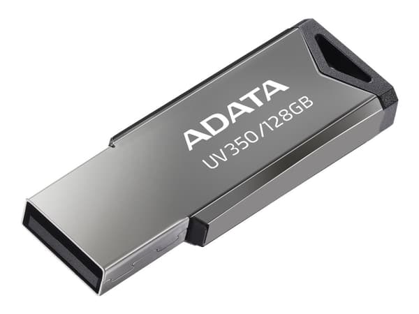 ADATA UV350 - USB flash-enhet - 128 GB - USB 3.2 Gen 1 - silver