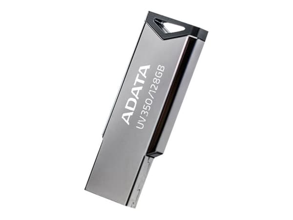 ADATA UV350 - USB flash-enhet - 128 GB - USB 3.2 Gen 1 - silver