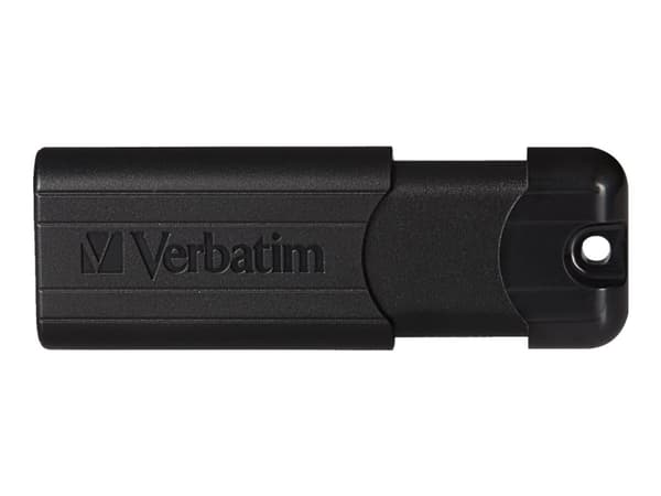 Verbatim Store 'n' Go Pin Stripe USB Drive - USB-flashstasjon - 32 GB - USB 3.2 Gen 1 - svart