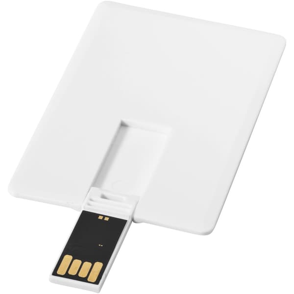 Bullet Slim Card USB Stick (pakke med 2) White 2GB