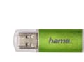 Pikkukuva 3 / 5: hama USB 2.0 muistitikku FlashPen "Laeta", 64 GB, vihreä Tiedonsiirtonopeus: 10 MB/s, irrotettavalla suojuksella (104300)