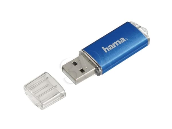 hama USB 2.0 muistitikku FlashPen "Laeta", 64 GB, vihreä Tiedonsiirtonopeus: 10 MB/s, irrotettavalla suojuksella (104300)