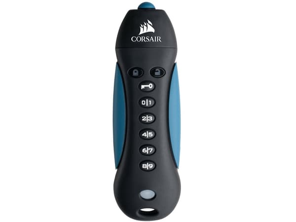 CORSAIR Flash Padlock 3 - USB flash-enhet - krypterat - 64 GB - USB 3.0